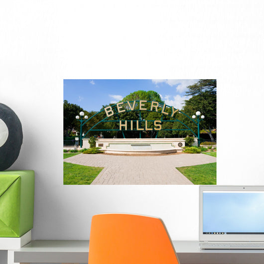 Park in Beverly Hills California Wall Mural