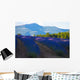 Blooming field of Lavender around Sault and Aurel Wall Mural