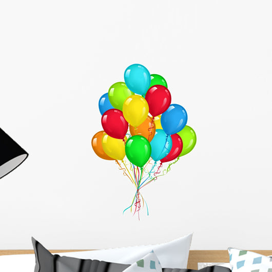 Balloons bouquet Wall Decal