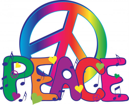 Peace sign Wall Decal