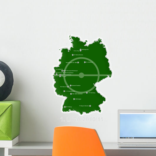 1st Bundesliga Wall Decal