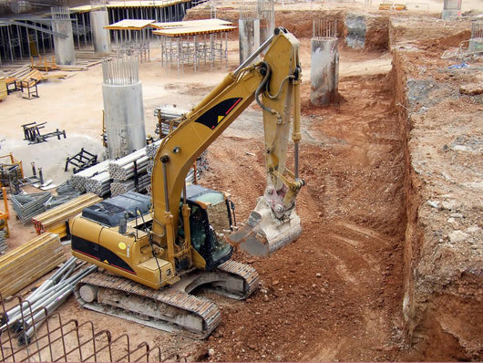 Construction Site Wall Mural