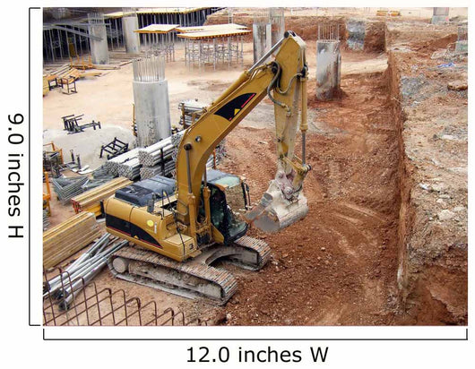 Construction Site Wall Mural