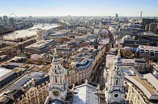 City London from St Wall Decal
