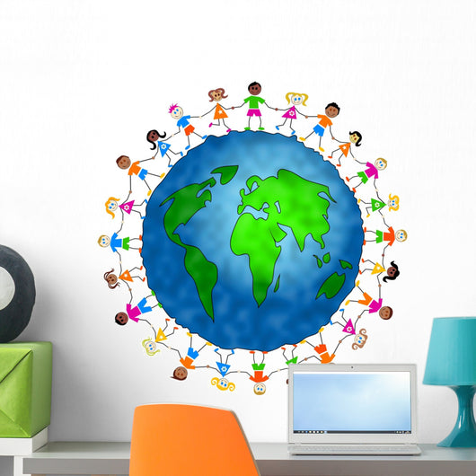 Global Kids Wall Decal