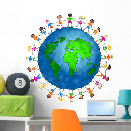 Global Kids Wall Decal