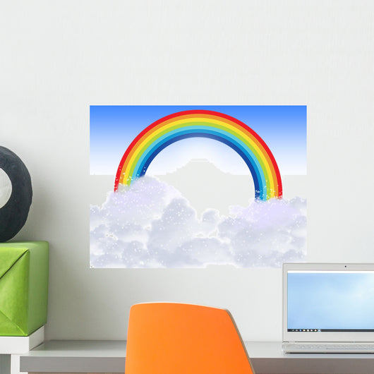 Rainbow with Clouds