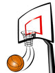 Basket Ball Wall Decal