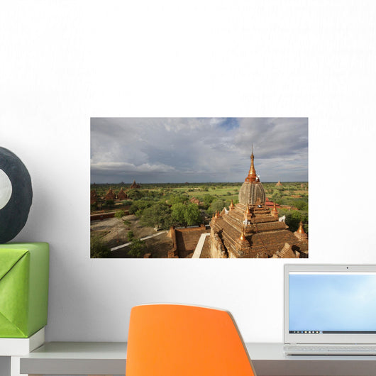 Burma/ Myanmar, Buddhist pagoda Wall Mural
