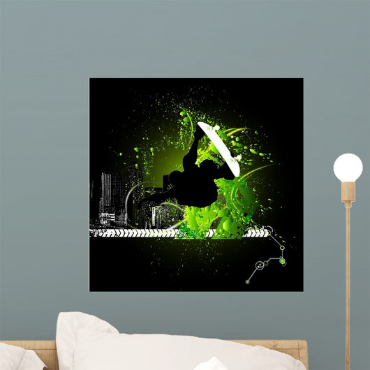Skateboard Wall Decal