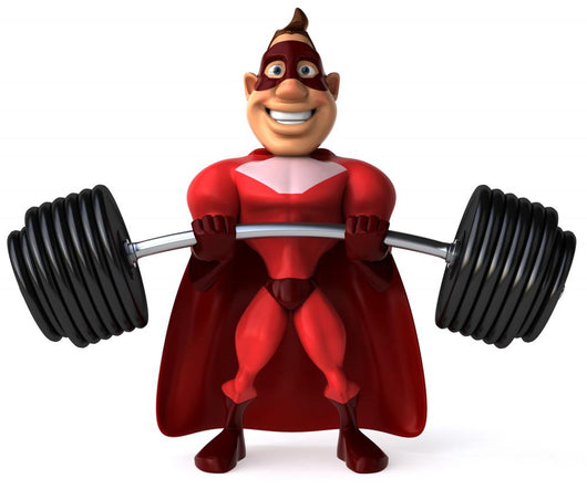 Super strong superhero Wall Decal