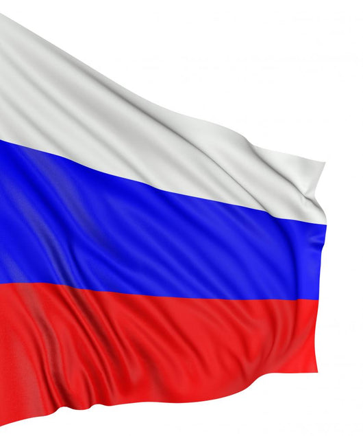 3D Russian flag Wall Decal
