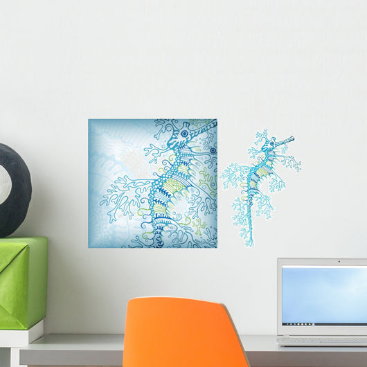 Sea Life Seahorse Wall Decal