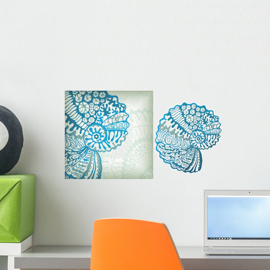 Sealife Nautilus Shell Wall Decal