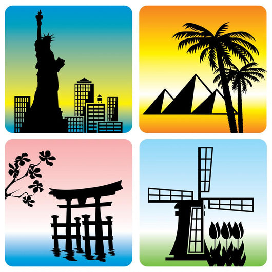 Travel Landmark Wall Mural