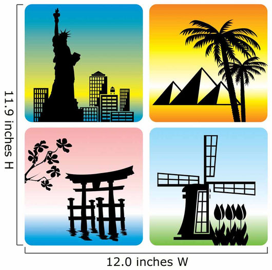 Travel Landmark Wall Mural