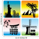 Travel Landmark Wall Mural