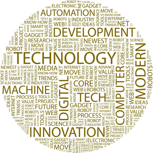 Technology Collage with Association