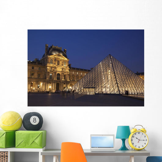 France, Louvre Museum Wall Mural