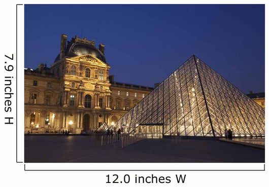 France, Louvre Museum Wall Mural
