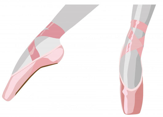 Ballet Shoes Wall Decal