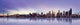 Seattle Panorama Wall Decal Design 2