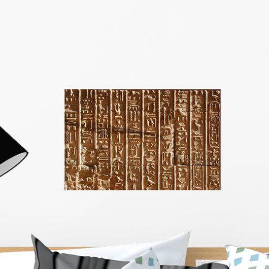Ancient Egyptian Hieroglyphics Wall Decal
