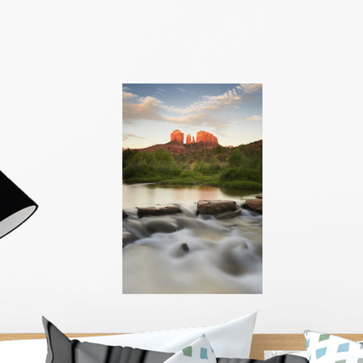 Cathedral Rock At Red Rock Crossing;Sedona Arizona Usa Wall Mural