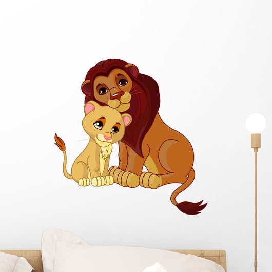 Lion and Cub Together