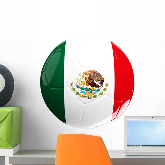 Mexico Soccer Ball Wall Mural