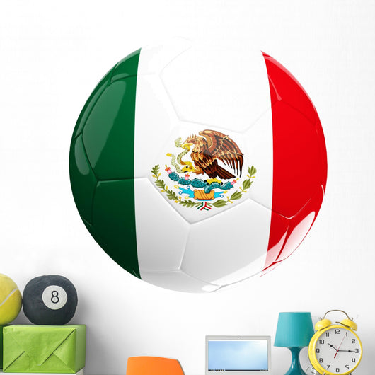 Mexico Soccer Ball Wall Mural