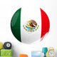 Mexico Soccer Ball Wall Mural