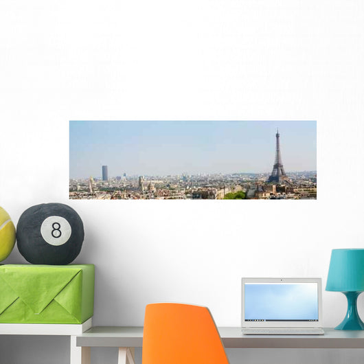 Panorama Paris Wall Decal
