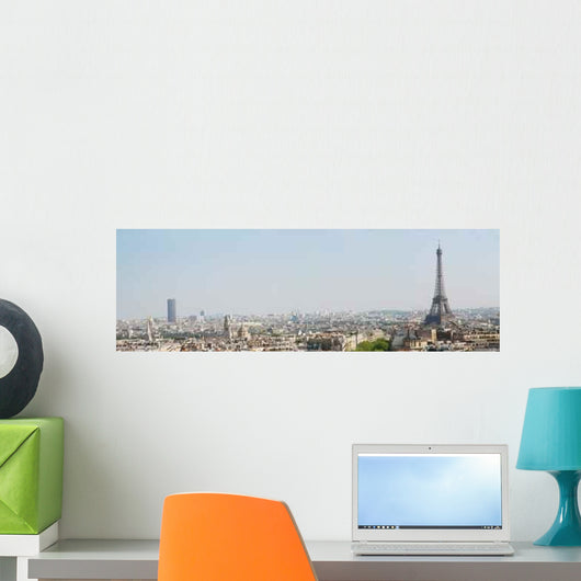 Panorama Parigi Wall Decal