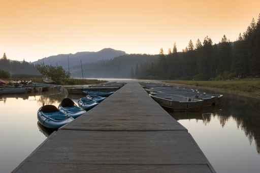 Sunset Lake Wall Decal Design 2