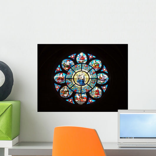 Escutcheon in the Collegiate Church Wall Mural