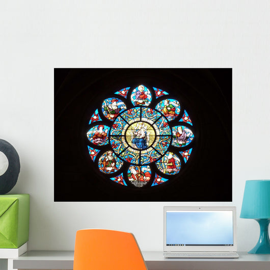 Escutcheon in the Collegiate Church Wall Mural