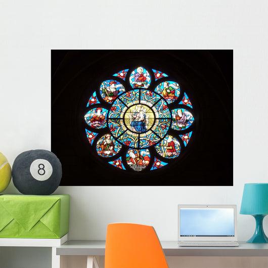 Escutcheon in the Collegiate Church Wall Mural