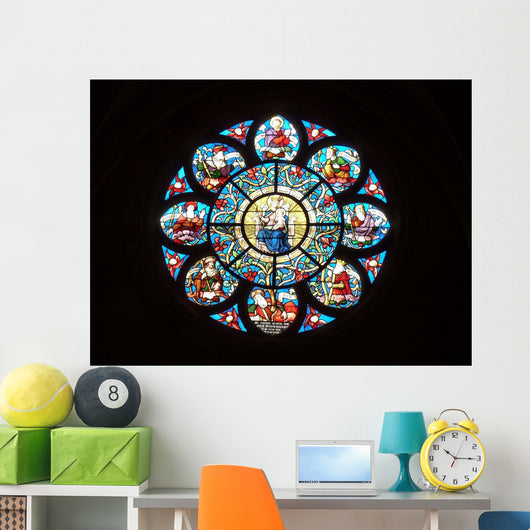 Escutcheon in the Collegiate Church Wall Mural