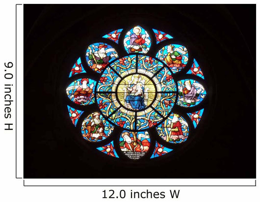 Escutcheon in the Collegiate Church Wall Mural