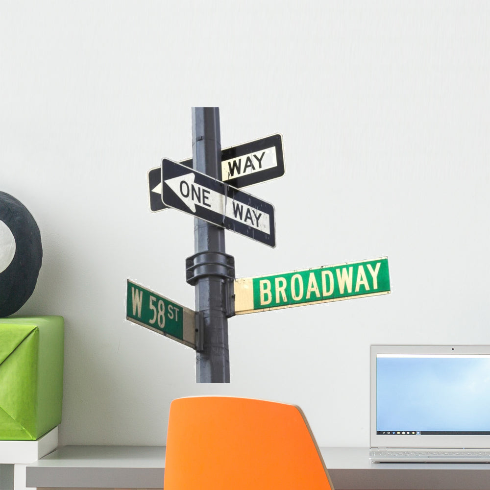 Broadway Sign Wall Decal – Wallmonkeys