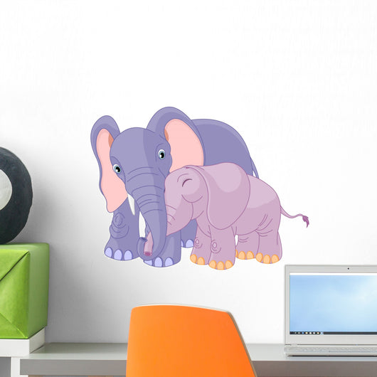 Father Elephant and Her