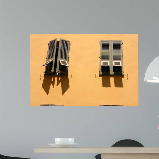 Corsican Houses and Buildings Wall Mural