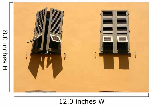 Corsican Houses and Buildings Wall Mural