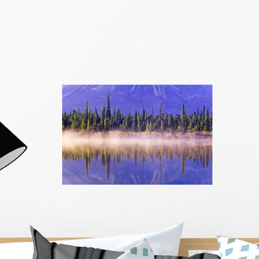 Forest Reflects Wall Mural