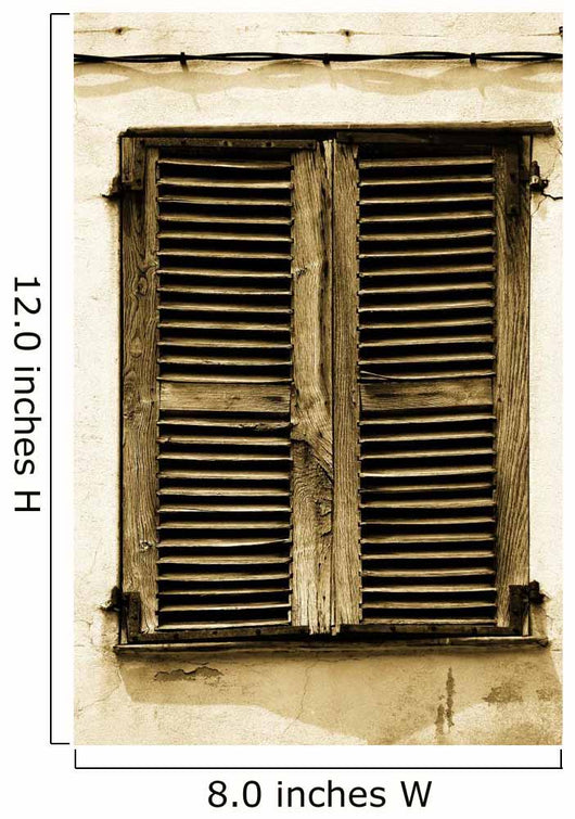 Corsican Houses and Buildings Wall Mural