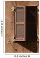 Corsican Houses and Buildings Wall Mural