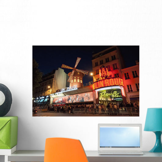 France, Montmartre Wall Mural