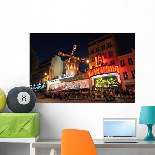 France, Montmartre Wall Mural