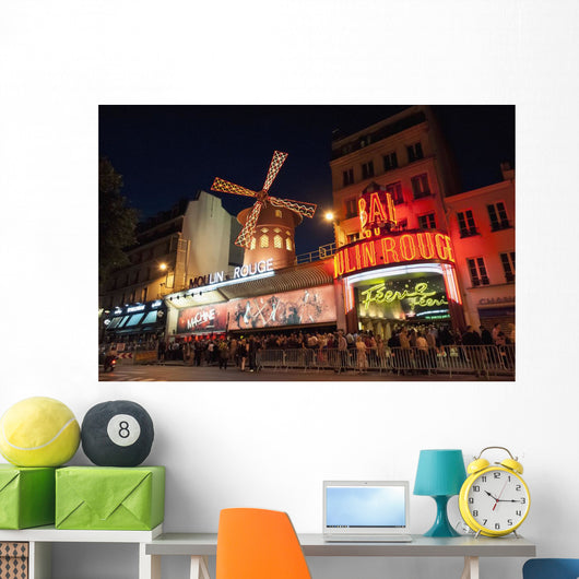 France, Montmartre Wall Mural